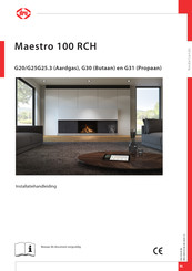 Dru Maestro 100 RCH Installatiehandleiding