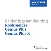 Hekatron Genius Plus X Bedieningshandleiding