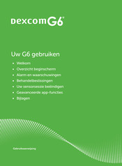 Dexcom G6 Gebruiksaanwijzing