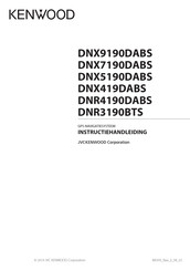 Kenwood DNX419DABS Instructiehandleiding