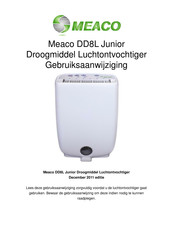 Meaco DD8L Gebruiksaanwijzing