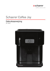 Schaerer Coffee Joy Gebruiksaanwijzing