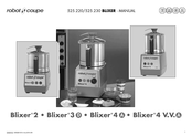 Robot Coupe Blixer 2 Gebruiksaanwijzing