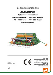 Amazone AD - 403 Super Bedieningshandleiding