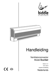 Biddle EcoVair Handleiding