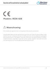 Horizon Educational RESK-02B Handleiding