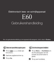 Samsung E60 Gebruikershandleiding