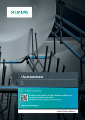 Siemens SN Series Gebruiksaanwijzing