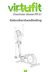 VirtuFit Crosstrainer iConsole CTR 2.1 Gebruikershandleiding