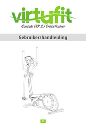 VirtuFit Crosstrainer iConsole CTR 2.1 Gebruikershandleiding