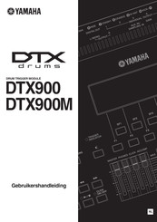 Yamaha DTX900M Gebruikershandleiding