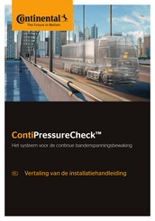 Continental ContiPressureCheck Installatiehandleiding