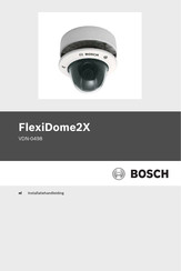 Bosch FlexiDome2X Installatiehandleiding