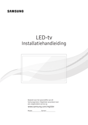 Samsung HG55EF690 Installatiehandleiding