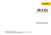 Fluke 28 II Gebruiksaanwijzing