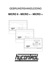 Hycontrol MICRO + Gebruikershandleiding