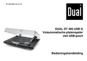 Dual DT 400 USB G Bedieningshandleiding