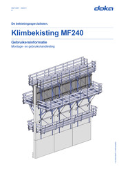 Doka MF240 Montage- En Gebruikshandleiding