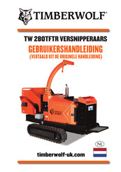 Timberwolf TW 280TFTR Gebruikershandleiding