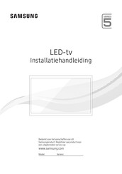 Samsung 5 Series Installatiehandleiding