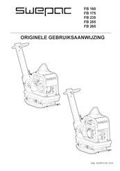 swepac FB 255 Gebruiksaanwijzing
