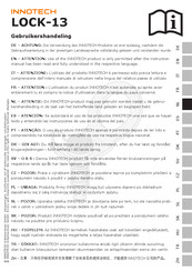 Innotech LOCK-13 Gebruikershandleiding