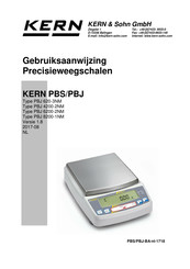 KERN and SOHN PBJ 620-3NM Gebruiksaanwijzing