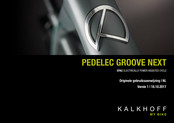 Derby cycle Kalkhoff GROOVE NEXT Originele Gebruiksaanwijzing