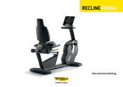 Technogym RECLINE FORMA Gebruikershandleiding