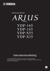 Yamaha ARIUS YDP-S35 Gebruikershandleiding