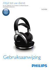 Philips SHD9000 Gebruiksaanwijzing