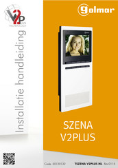 golmar SZENA V2PLUS Installatiehandleiding