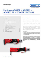 wavin ACO203 Handleiding