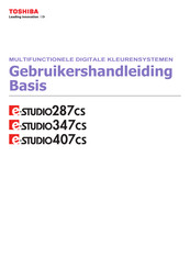 Toshiba e-STUDIO 407CS Gebruikershandleiding