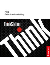 Lenovo ThinkStation P340 Gebruikershandleiding