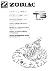 Zodiac BARACUDA T5 duo Gebruikshandleiding