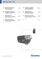 Truma Mover TE Gebruiksaanwijzing