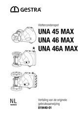 GESTRA UNA 46A MAX Gebruiksaanwijzing