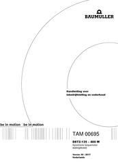Baumuller DST2-135 Handleiding