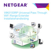 NETGEAR WN3100RP Installatiehandleiding