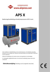 Airpress APS X Series Bedieningshandleiding