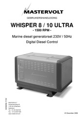 Mastervolt WHISPER 10 ULTRA Gebruikershandleiding