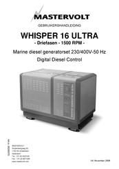 Mastervolt WHISPER 16 ULTRA Gebruikershandleiding