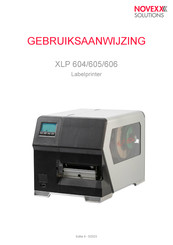 Novexx Solutions XLP 604 Gebruiksaanwijzing