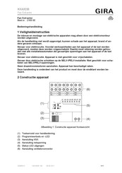 Gira KNX/EIB Bedieningshandleiding