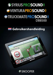 Snooper DB8500 Gebruikershandleiding