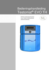 Testomat EVO TH 2005 Bedieningshandleiding