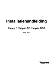 Texecom Impaq SC Installatiehandleiding