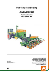 Amazone EDX 6000-TC Bedieningshandleiding