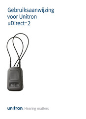 Unitron uDirect 2 Gebruiksaanwijzing